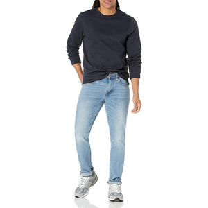 Sudadera básica de mezcla de algodón de calidad superior, sudadera unisex lisa con logotipo personalizado disponible - Product Image 2