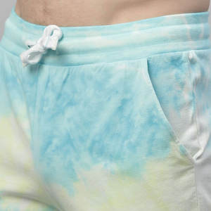 Shorts pour hommes en coton 100% uni, couleur personnalisée, style streetwear, respirant, fermeture à cordon - Product Image 6