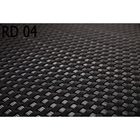Paravent d'intimité pour balcon en polyrotin noir 100x90 cm 0,4 m pour séparateurs de pièce pour adultes