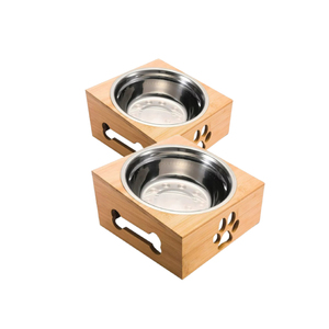 ชามและเครื่องให้อาหารสุนัขรูปทรงกลมทำจากสเตนเลสสำหรับสัตว์เลี้ยงผลิตจากอินเดีย - Product Image 5