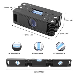 The Foldable <b>Level</b> Accurate 3/4/5/6 Sections Multi Function Magnetic Folding <b>Level</b> Measuring Tool Multi Angle for Home - Product Image 2