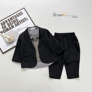 Haute qualité 4 pièces hiver costume formel ensemble pour enfants 1-7 ans bébé garçons manches longues nouveauté en gros vêtements pour enfants - Product Image 3