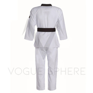 ชุดคาราเต้คุณภาพสูงแบบมืออาชีพ ผลิตตามสั่ง ระบายอากาศได้ดี ผลิตจากโพลีเอสเตอร์/ผ้าฝ้าย พร้อมโลโก้สั่งทำ - Product Image 5