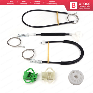 BWR639 Kit de reparación de regulador de ventana puerta delantera derecha para Ibiza MK2 6K1 1993-2002 4/5 Door Bross Auto Parts Made in Turkey - Product Image 5