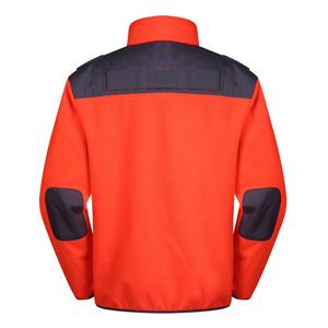 Vestes Softshell pour femmes personnalisées en gros à manches longues rembourré chaud hiver antistatique veste polaire en polyester pour hommes - Product Image 2