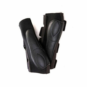 Neoprene Riding Horse Tendon <b>Boots</b> Sports Medicine <b>Boot</b> Legs Guards Waterproof <b>Lightweight</b> High Quality Leg Protection Black - Product Image 1