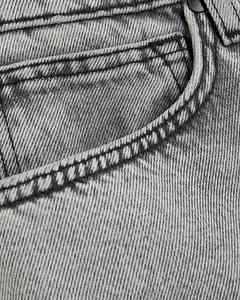 กางเกงยีนส์ขาสั้นผ้าแคนวาสผู้ชายซักปานกลางผ้าฝ้ายระบายอากาศได้เอวปานกลางน้ำหนักเบาแนวสตรีทแวร์ระบายอากาศได้ดีผลิตตามสั่ง - Product Image 6