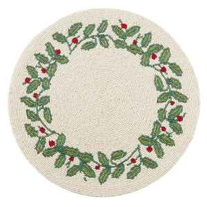 Manteles decorativos redondos con cuentas de vidrio para mesa de comedor, manteles con bordado de diseño de lujo, diseño Floral, nuevos - Product Image 3