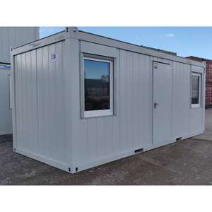 Contenedor con dos ventanas Cabina portátil para el sitio del proyecto - Product Image 3