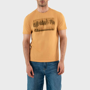 Camisetas Personalizadas con Logotipo para Hombre, Manga Corta, Cuello Redondo, Color Sólido, 100% Algodón, Transpirables y de Secado Rápido - Product Image 5