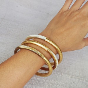 <b>Set</b> of horn <b>bracelet</b> top trending products natural material <b>bracelets</b> handmade accessory from horns - Product Image 5