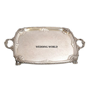 <b>Metal</b> Rectangle Steel Chocolate Tray Superior Quality Handmade Chocolate Platter Customized Size New Fancy Chocolate Tray - Product Image 3