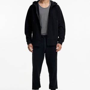 Sudadera con capucha de algodón de alta calidad para hombre, sudadera holgada informal Unisex personalizada con técnicas bordadas para uso en invierno - Product Image 1