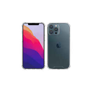 Coque de protection antichoc transparente de luxe Netzy en silicone pour iPhone 13 Pro Max, en PC et TPU, style Ins - Product Image 1