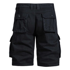 Servicio OEM Ropa de hombre Tallas grandes Casual Cargo Pantalones cortos Pantalones Diseño personalizado Color sólido Elegante Verano Cargo Pantalones cortos Pantalones - Product Image 4