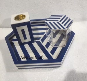 Nuevo diseño resina/MDF/acrílico Bakhoor Set quemador de incienso árabe Oud Bakhoor precio al por mayor quemador de incienso Oud caja de almacenamiento - Product Image 6