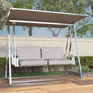Columpio de hierro vintage con acabado antiguo, perfecto para casas tradicionales, restaurantes y resorts que ofrecen un estilo único - Product Image 4