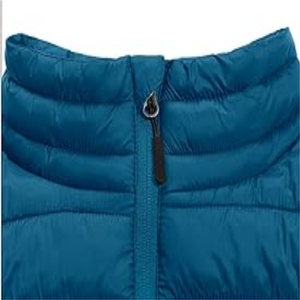 Chaleco Acolchado de Forro Polar con Cuello Alto para Hombre, Chaqueta sin Mangas de Invierno con Frente Personalizado - Product Image 5