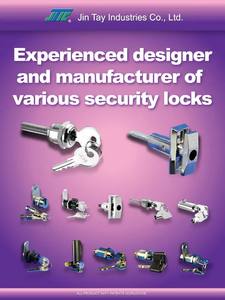 Cerradura de seguridad de latón con diseño de empuje - Product Image 3