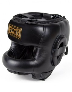 Équipement de casque en cuir de vachette imprimé de logo personnalisable professionnel de qualité supérieure pour la boxe MMA Logo personnalisé imprimé - Product Image 2