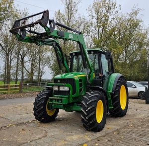 รถไถ6130R 4X4 johnn-Deere รถแทรคเตอร์อเนกประสงค์พร้อม AC และเคบิน130 - Product Image 1