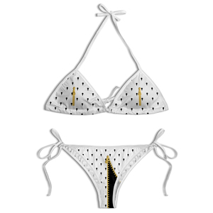 2025 conjunto de Bikini de 2 piezas de moda para mujer DTF DTG pantalla e impresión Digital ropa de playa traje de baño precio razonable servicio OEM - Product Image 3