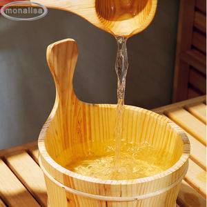 Salas de vapor de madera de fábrica Sauna de lujo para interiores Vapor seco Sala de sauna de 2,4 m para 6 personas - Product Image 5