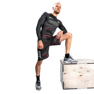 เสื้อคอมเพรสชั่นแบบซับลิเมชั่น สำหรับบราซิลเลียนยิวยิตสู ศิลปะการต่อสู้แบบผสมผสาน ออกกำลังกายในยิม ป้องกันรังสียูวี ระบายอากาศ ต้านเชื้อแบคทีเรีย แห้งเร็ว เป็นมิตรกับสิ่งแวดล้อม ปรับแต่งได้ สำหรับยิวยิตสู - Product Image 3