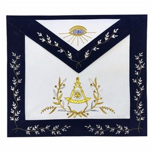 Tablier maçonnique MASTER MASON brodé à la main avec boussole carrée personnalisé en gros - Product Image 5
