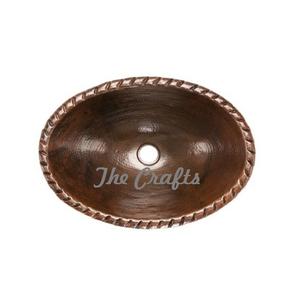 Fregadero de lavabo de latón Tamaño y forma personalizados Fregadero de baño para lavarse las manos y utensilios de cocina Uso - Product Image 3