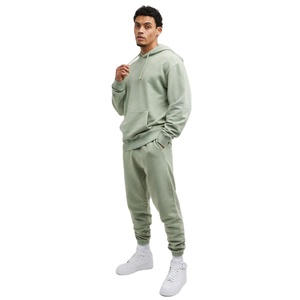 Unisex Casual Winter Sportswear <b>Set</b> Men's Hoodie and Track Suit with Custom Logo Plus Size Design - Product Image 6