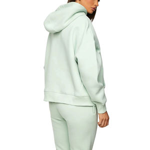 Drop Shoulder Hoodie para mujer y sudadera casual,streetwear,Drop Shoulder, figuras, transpirable, ecológico, sudaderas con capucha, de punto - Product Image 3