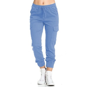 Durable chaque saison portable conçu Logo personnalisé couleur pantalons de jogging pour femmes séchage rapide dames Joggers fabricant - Product Image 1