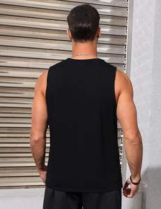 Chemises musculaires sans manches pour hommes Débardeurs graphiques à séchage rapide avec motif patriotique hawaïen de cocotier 100% coton - Product Image 6