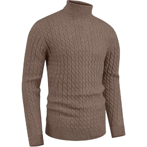 Nuevo suéter cálido de invierno 2025 para hombre, suéter informal, suéter de punto de poliéster para hombre - Product Image 5