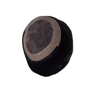 Perruque pour homme en cheveux humains Remy, toupet bouclé, base mono Apolo, Alibaba au Bangladesh - Product Image 3