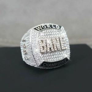 Iced Out Custom Letter Square Design <b>Ring</b> VVS Moissanite Diamond 925 Sterling Silver Hip Hop Luxury <b>Statement</b> <b>Ring</b> For Unisex - Product Image 1