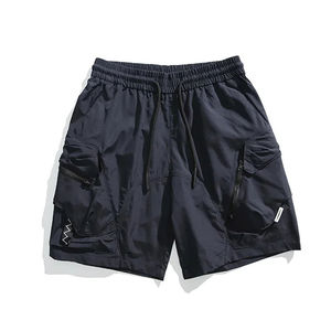 กางเกงขาสั้นไนลอนแบบกำหนดเองยอดนิยม กางเกงขาสั้นไนลอนสำหรับฤดูร้อน กางเกงขาสั้นไนลอนสำหรับเล่นน้ำ มีกระเป๋าข้าง กันลมและกันน้ำ - Product Image 4