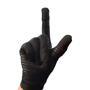 Gants de course respirants en polyester et élasthanne, vêtements de plein air, streetwear, ajustement confortable, gants de course coupe-vent - Product Image 3