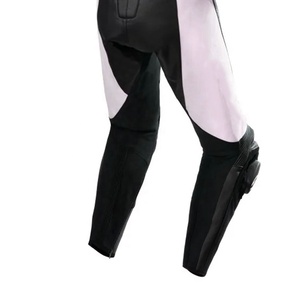 Blouson de moto 3/4 pour homme, imperméable, coupe-vent, en cuir, vêtements de sport, homologué CE, équipement réfléchissant, aérations - Product Image 6