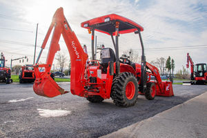 รถตักล้อยางดีเซล Kubota B26 รุ่นขายดีประจำปี 2023 พร้อมเครื่องยนต์ 92 กิโลวัตต์ และชิ้นส่วน KYB - Product Image 4