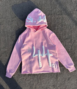 Sweat à capuche surdimensionné imprimé 3D Fabricant de sweat à capuche Boxy personnalisé Unisexe Hiver 450 gsm Haute Qualité 100% Coton - Product Image 1