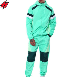 Impression de logo personnalisé de haute qualité léger Quickdry 100% polyester matériau coupe-vent survêtement respirant Service OEM - Product Image 5