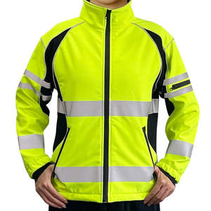 Chaquetas de Seguridad Reflectantes de Alta Visibilidad, Cálidas y Resistentes al Viento, con Bolsillo, Personalizadas - Product Image 1