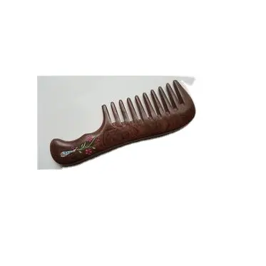 Stylish Design Luxury Wooden Comb With Polish For Home Salon Handmade Best Quality Real Wooden Comb