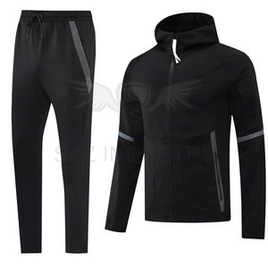 Vestes à manches longues de couleur unie de haute qualité pour hommes pour l'hiver Fitness Training Casual Jogging Wear Survêtement de maternité - Product Image 5