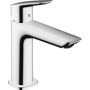Chrome <b>Single</b>-Lever <b>Basin</b> Mixer <b>Tap</b> for Bath & Toilet Supplies-HG LOGIS Without Waste Fitting - Product Image 1