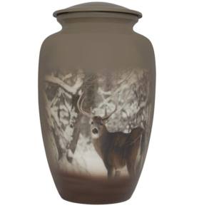 Urna de cremación de aluminio, urnas funerarias de Metal con pegatina temática de Casino acabada, oferta - Product Image 3