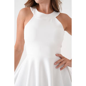 Vestido corto acampanado sin mangas - Product Image 6