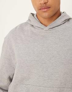 Oversized Distressed Hoodie Heavyweight Streetwear Pullover With Raw Edge Finish For Men Women Fashion Forward Wholesale - Product Image 2